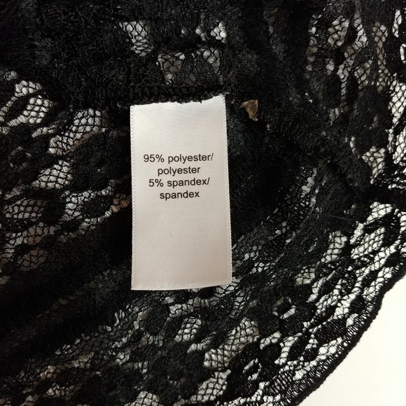 ➝ 2/$12 - Black Lacey Camisole - Picture 6 of 8
